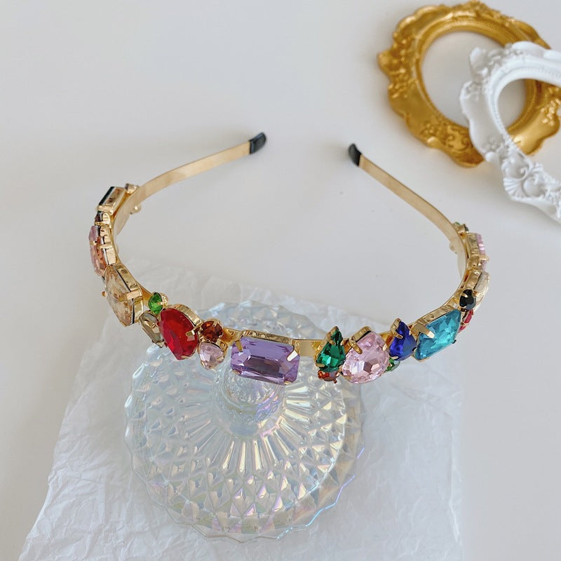 Wholesale Baroque Rhinestone Vintage Alloy Headband